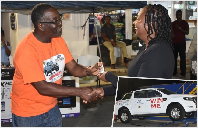 A vehicle for Christmas! East End resident the grand prize winner of RVIPF raffle