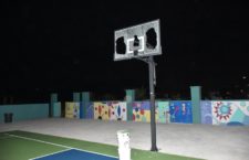 Recently-refurbished basketball court in West End vandalised