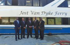 Government ministers also recently held a Cabinet meeting on Jost Van Dyke. (Photo from Andrew Fahie's Facebook page)