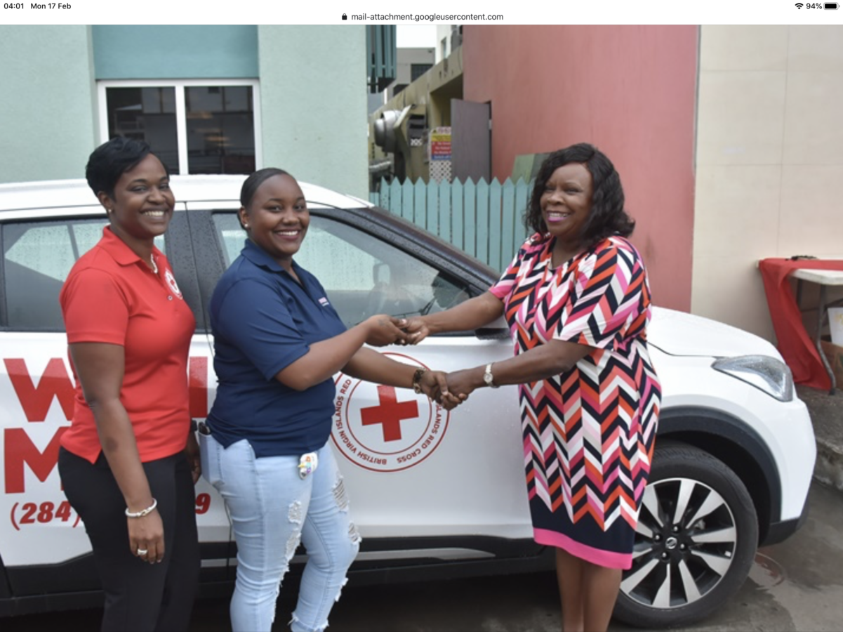 Local nurse wins SUV in BVI Red Cross fundraiser