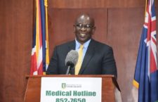 Health Minister Carvin Malone