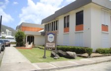 The Joshua J Smith Building that house the Social Security Board (SSB) and National Health Insurance (NHI) offices.