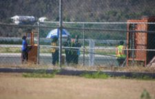 At the TB Lettsome International Airport on Wednesday, June 3. (BVI News photos)