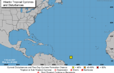 Tropical wave develops in the eastern Atlantic