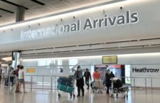 Heathrow Airport in west London. (Photo by Justin Tallis/AFP)