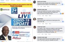 Hours of delay for govt’s COVID update leads to online backlash