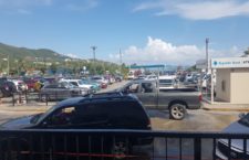 The parking lot of RiteWay Food