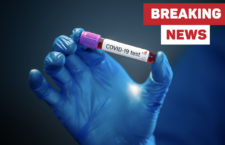 Positive coronavirus test sample