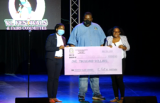 Winner of the Poetry Slam Competition, Via Donovan-Hodge