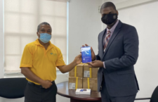 Education Ministry receives 56 electronic tablets to help facilitate virtual learning