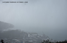 This photograph overlooking a section of Tortola was captured mid-morning on Thursday, October 1, 2020.