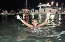 Twelve-year-old swimming prodigy, Christophe Maleau of Martinique.
