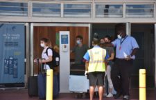 Scenes at the TB Lettsome International Airport on Day 2 of the reopening of local borders to visitors. (Photos by Kamal Haynes/BVI News)
