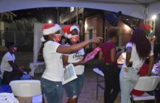 Government legislator Sharie de Castro and her twin sister, Sharia. (Photos by Kamal Haynes/BVI News)