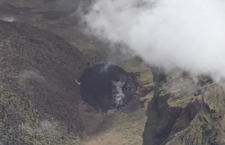 The La Soufriere volcano in St Vincent is now active.