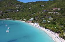 A section of the British Virgin Islands