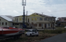 A damaged East End Community Centre. (Photo provided)