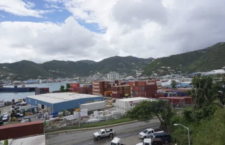 The BVIPA's cargo facility in Port Purcell, Tortola.