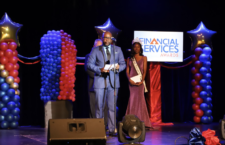 CIBC's Country Manager, Amory Jervis accepts the BVI Finance 2020 Financial Services Bank of the Year Award. (Photo Provided)