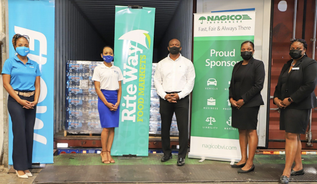 Flow supports relief efforts to send supplies to SVG