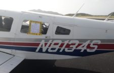 Her Majesty's Customs recently tagged this aircraft with a Notice of Detention following an 'undeclared goods' incident.