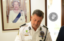 Commissioner of Police, Mark Collins.