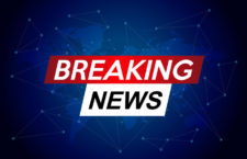 Breaking news. World news with map backgorund. Breaking news TV concept. Vector stock.