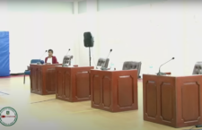Empty seats on the Opposition side of the House of Assembly on Monday, August 23.
