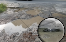 Sewerage at Road Reef on Tortola (October 26, 2021)