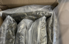 The drugs found in a package ship through a local courier service recently.
