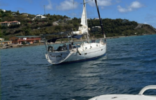 The vessel on which the illegal immigrants were travelling.