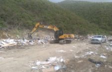 This is the landfill area that will be used to bury all the territory's garbage now that the Pockwood Pond incinerator has been rendered inoperable by a massive fire on Monday.