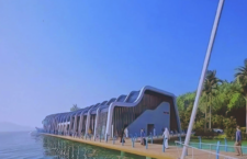 Architectural designs of the new West End terminal on Tortola. Construction of the terminal is expected to begin in July 2022 and be completed by November 2023.
