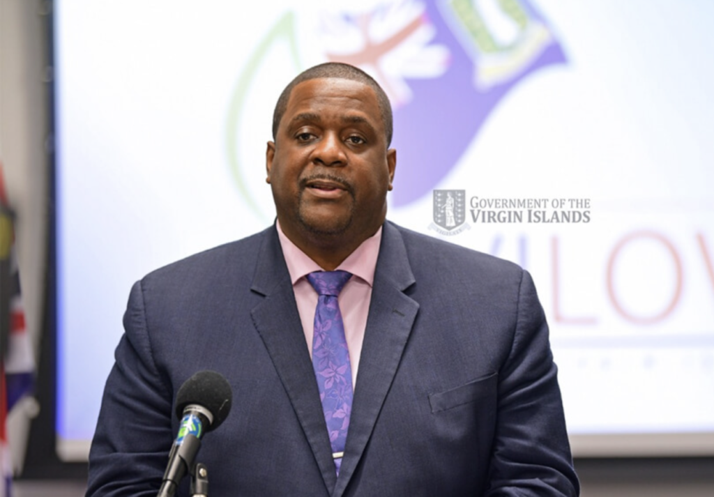 Fahie sends notice of absence to HOA Speaker