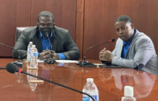 Health Minister Marlon Penn and Labour & Immigration Minister Melvin 'Mitch' Turnbull of the cross-partisan National Unity Government established last Thursday, May 5, 2022.