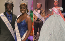 Mr Miss Junior BVI 2022 Kwame Prince and Angelique Lettsome and the 2022 prince and Princess, Ryson Adams and Lorrisa-Anya King. (BVI News Photos)