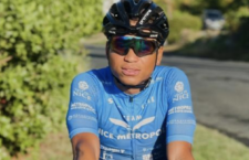 Local professional cyclist, Darel Christopher Jr.