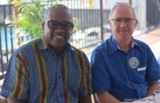 USVI Governor Albert Bryan Jr and BVI Governor John Duncan. (Photos by Andre 'Shadow' Dawson)
