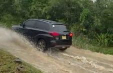 Heavy rains flood roadways