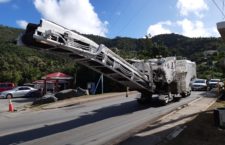 This heavy equipment vehicle was spotted in Baugher's Bay on Tortola recently.