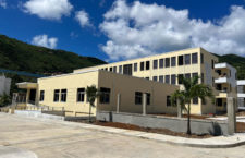 New buildings at a the Elmore Stoutt High School in Lower Estate. (RDA photo)