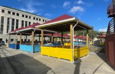 The renovated market square
