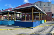 The renovated market square