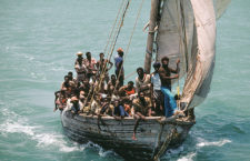 File photo of a boat of Haitians. (Photo Credit: Flamingo Magazine)