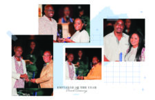 Employee of the Year Recipients: L to R: Business To Business Technician, Oraal Smith; Quality Assurance Coordinator in the Technology and Innovation (T&I) Department, Ryan Joseph; C&W Business Account Manager, Bernice Magloire-Williams; and Retail Sales Associate, MaryAnn Banton. (Photo Credit: NobleInk)