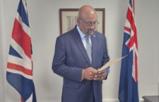 Opposition Leader, Ronnie Skelton.