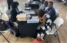 Lorna Smith on Nomination Day.