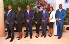 Members of the sitting Virgin Islands Party government.