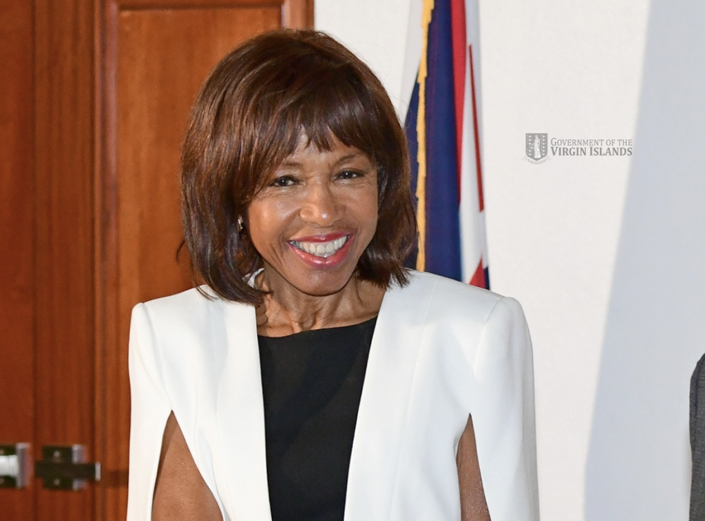 Lorna Smith hailed as BVI hero by Premier Wheatley