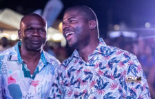 Premier Dr Natalio Wheatley and Works Minister Kye Rymer.